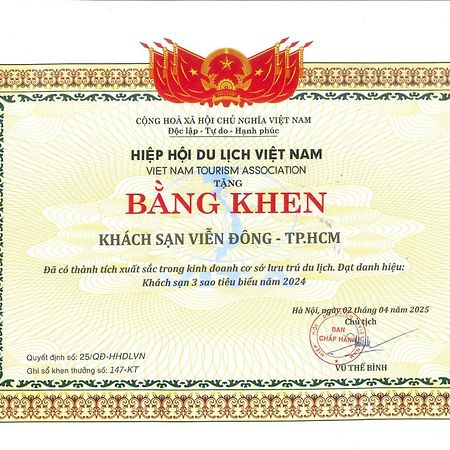 Vien Dong Hotel Ho-Chi-Minh-Stadt Exterior foto